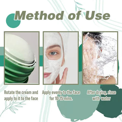 Green Tea plant cleaning paste.